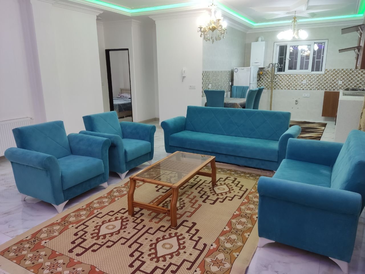 ویلا دوخوابه روستایی سورخانی