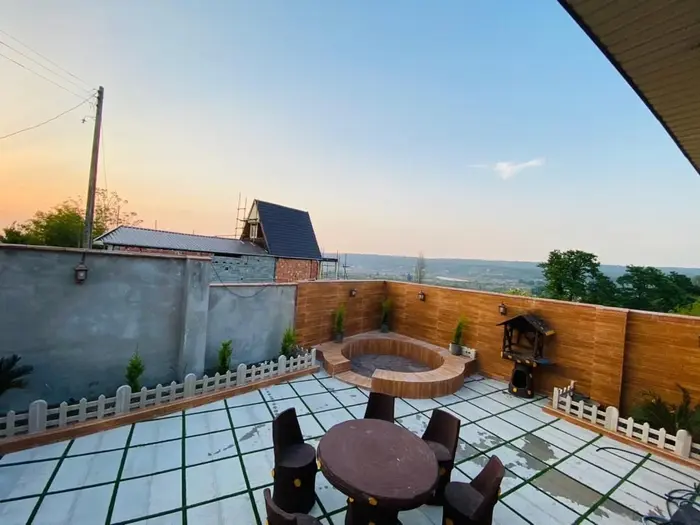 ویلا دوخوابه استخردار آبگرم بالا سره