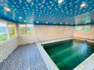 ویلا دوخوابه استخردار آبگرم بالا سره