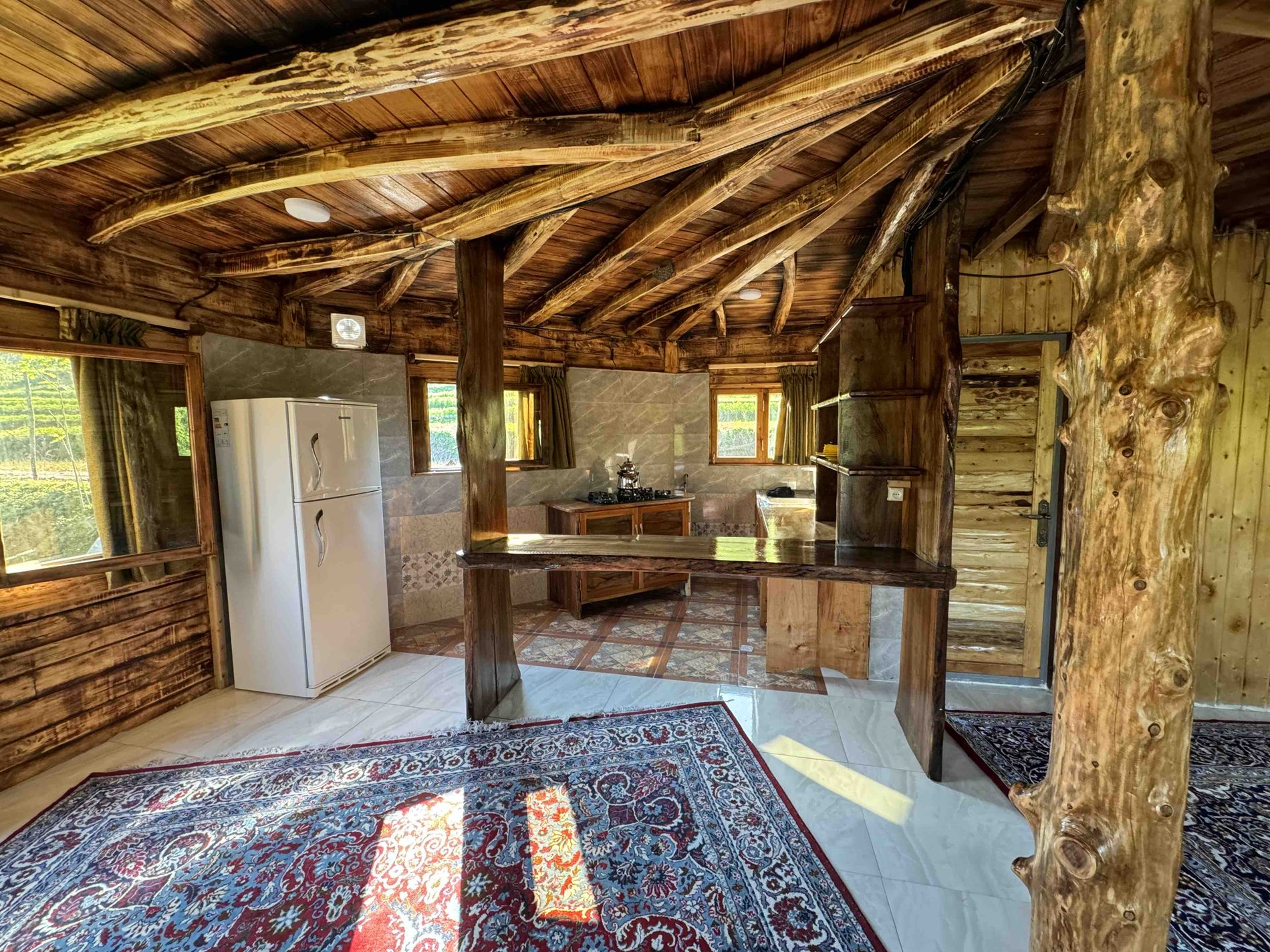 کلبه دوخوابه جنگلی اَنجیلی کا - آشپزخانه