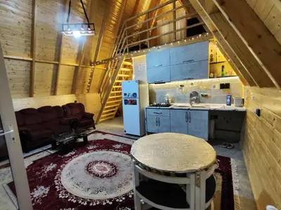 کلبه دوخوابه سوئیسی بهشت