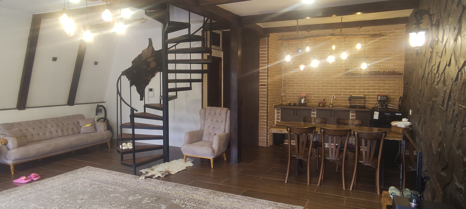 کلبه دوخوابه دوبلکس استخردار آبگرم کلاری