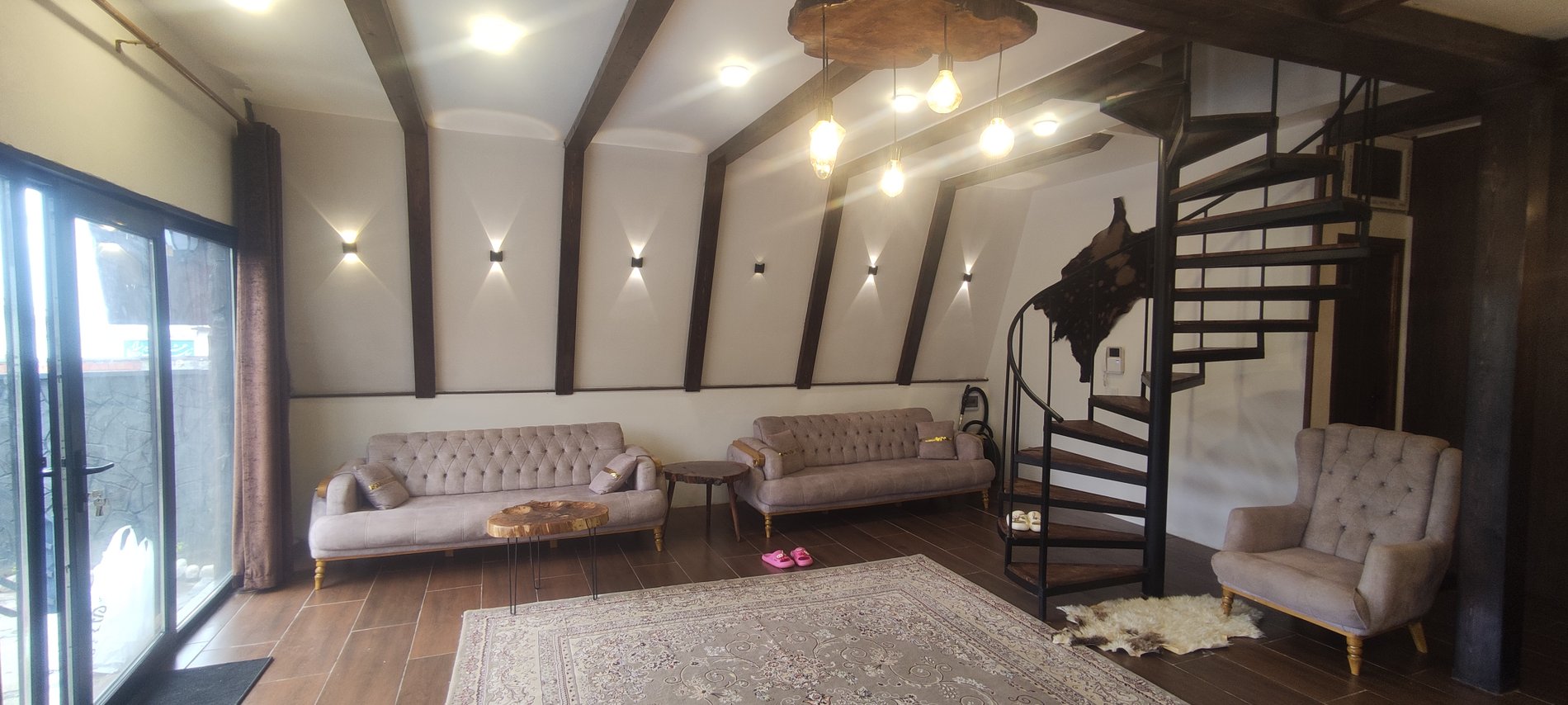 کلبه دوخوابه دوبلکس استخردار آبگرم کلاری