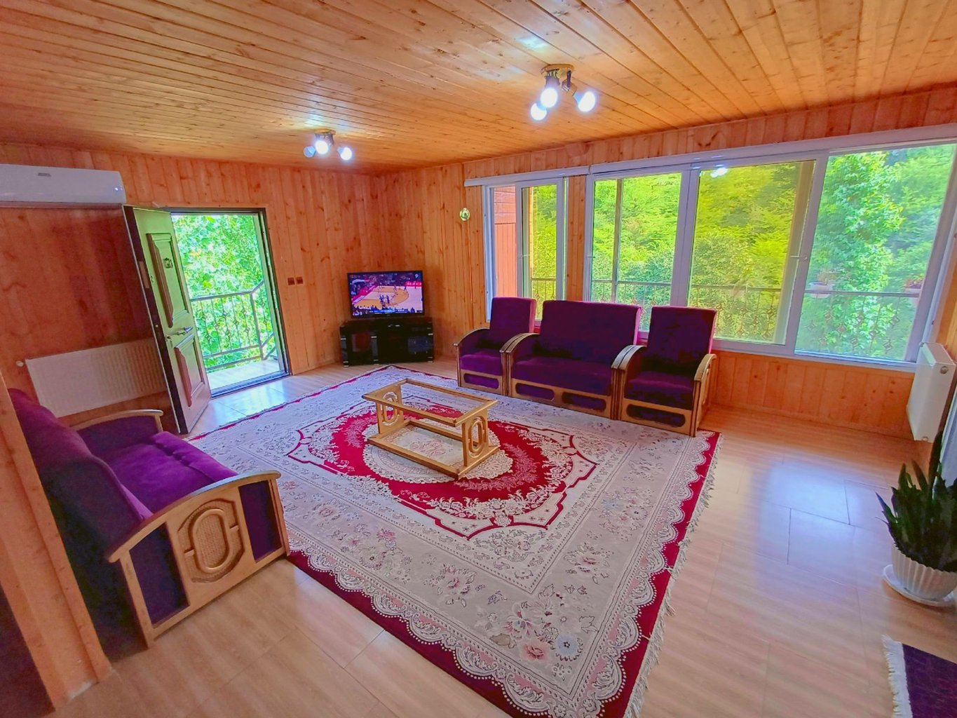 کلبه سه خوابه چوبی آرامش 3