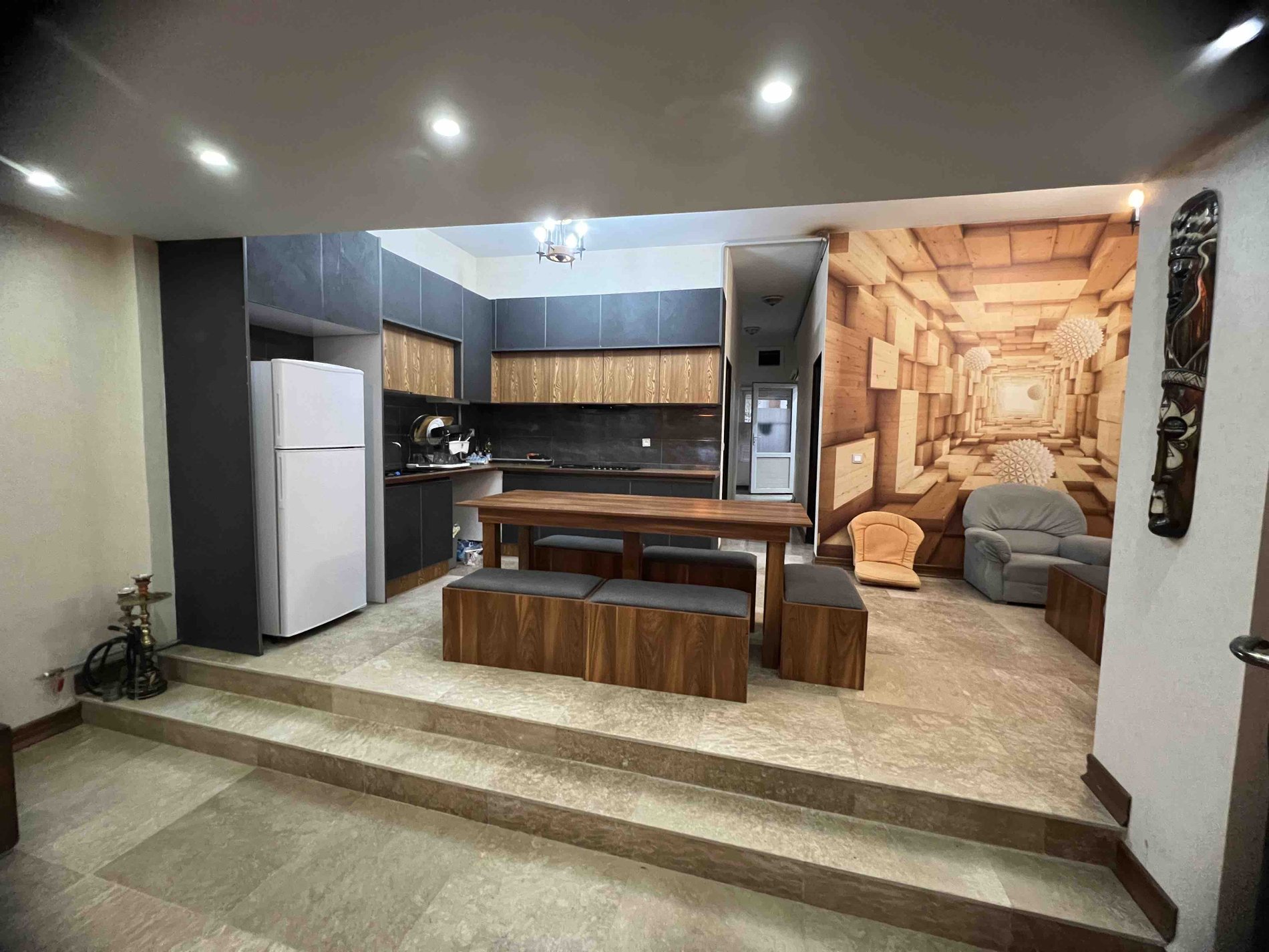 ویلا دوخوابه استخردار آبگرم کوهستانی زیتون - انتخاب عنوان تصویر