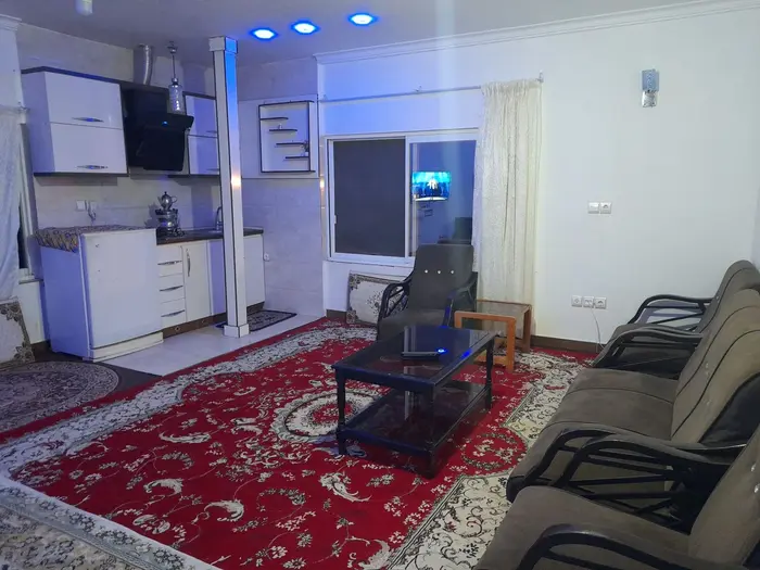 ویلا یک خوابه جنگلی صباغ - حال پذیرایی ویلا