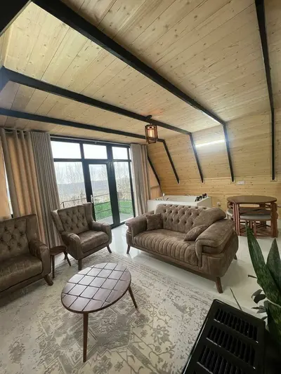 کلبه یک خوابه جنگلی توسکا 2