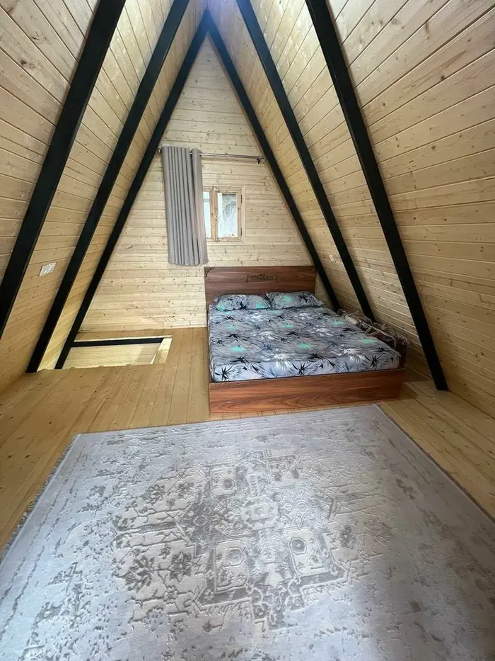 کلبه یک خوابه جنگلی توسکا 2