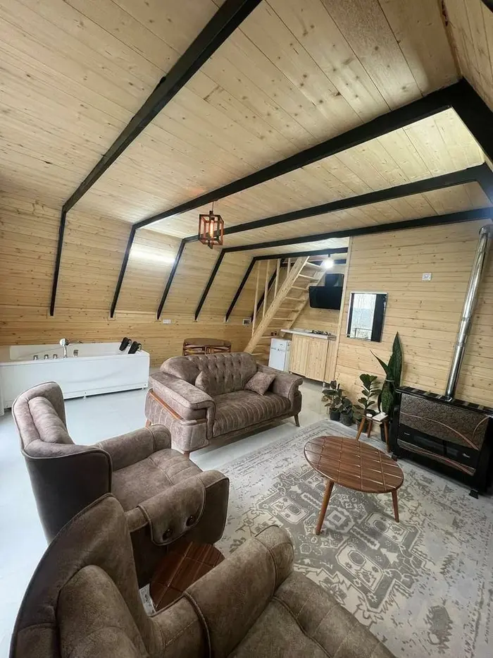 کلبه یک خوابه جنگلی توسکا 2