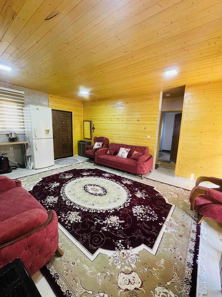 دوخوابه چوبی جنگلی ماهورا