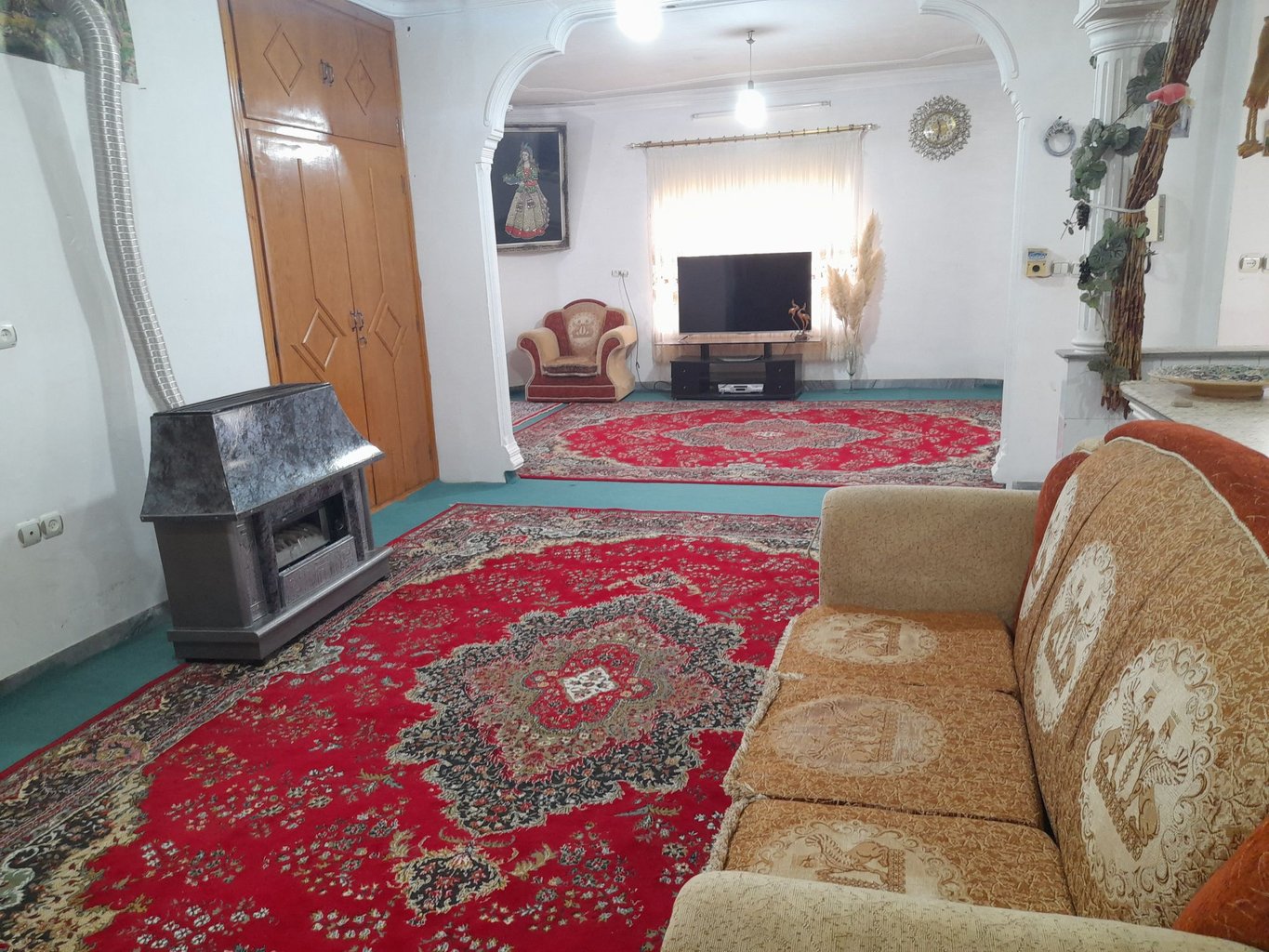 ویلا دوخوابه روستایی گندم - حالونشیمن