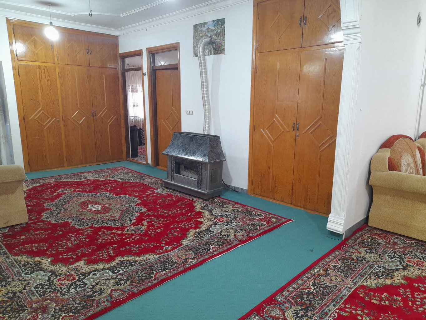 ویلا دوخوابه روستایی گندم - حالونشیمن
