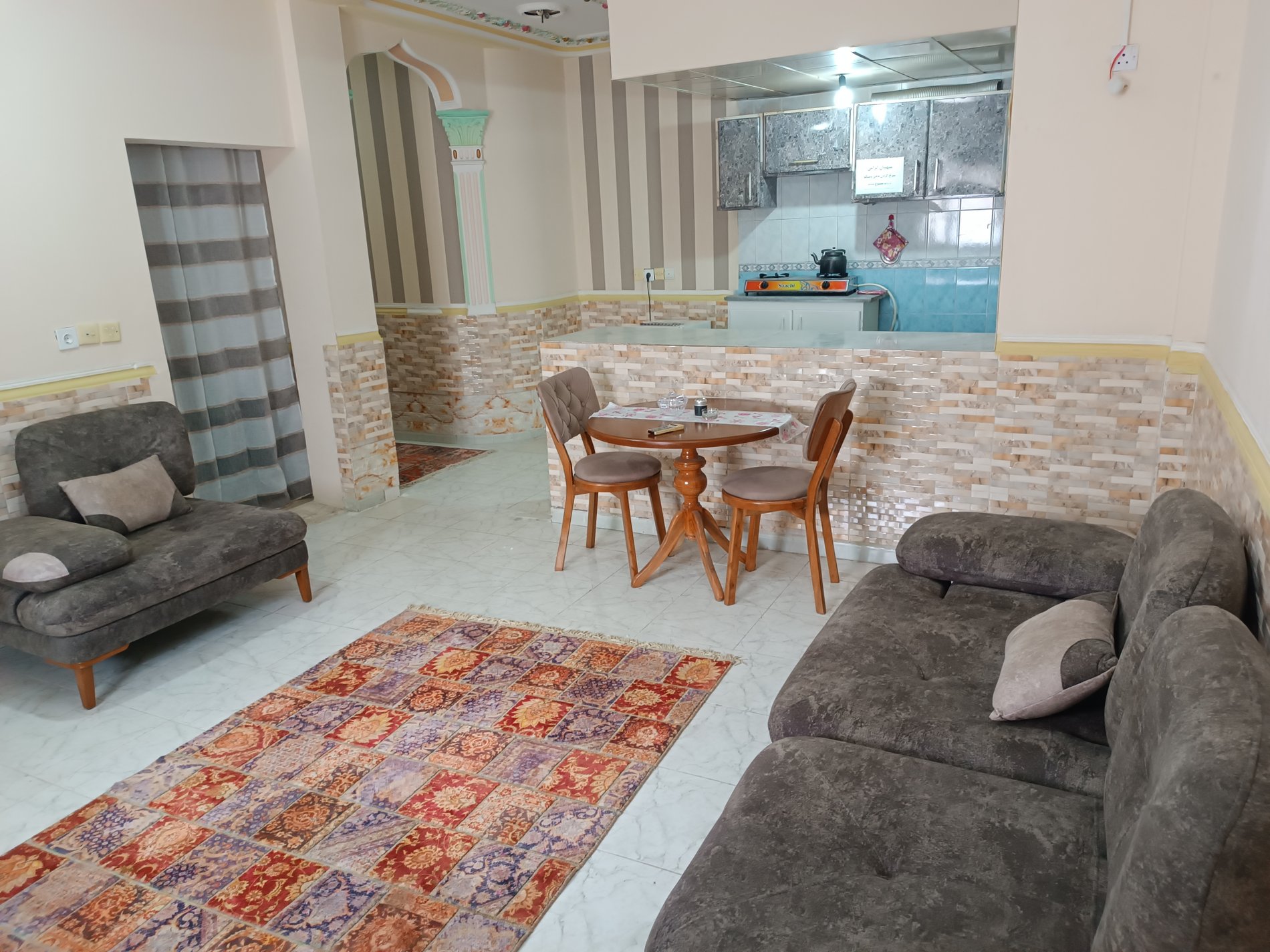 مجتمع اقامتگاهی یک خوابه برگ سبز واحد  ۱