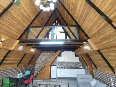 کلبه یک خوابه دوبلکس جکوزی دار ارغوان