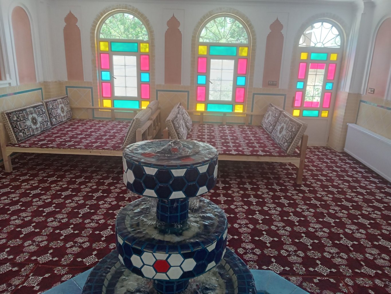 ویلا دوخوابه سنتی شهر سبز - آبنما 
