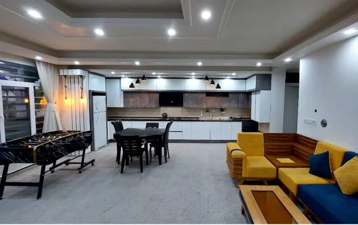 ویلا دوخوابه استخردار آبگرم عمارت مهستان