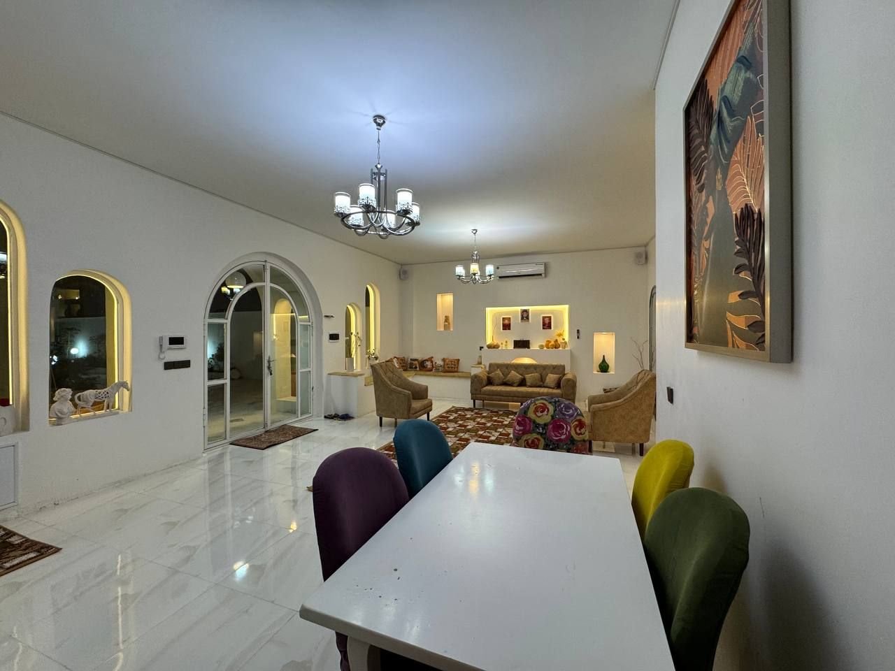 ویلا دوخوابه استخردار آبگرم مراکشی نیل