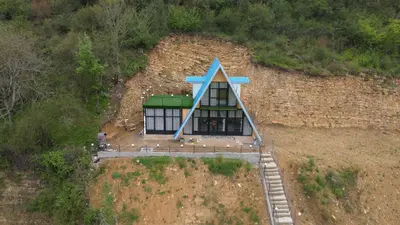 کلبه سه خوابه جنگلی نیلاش