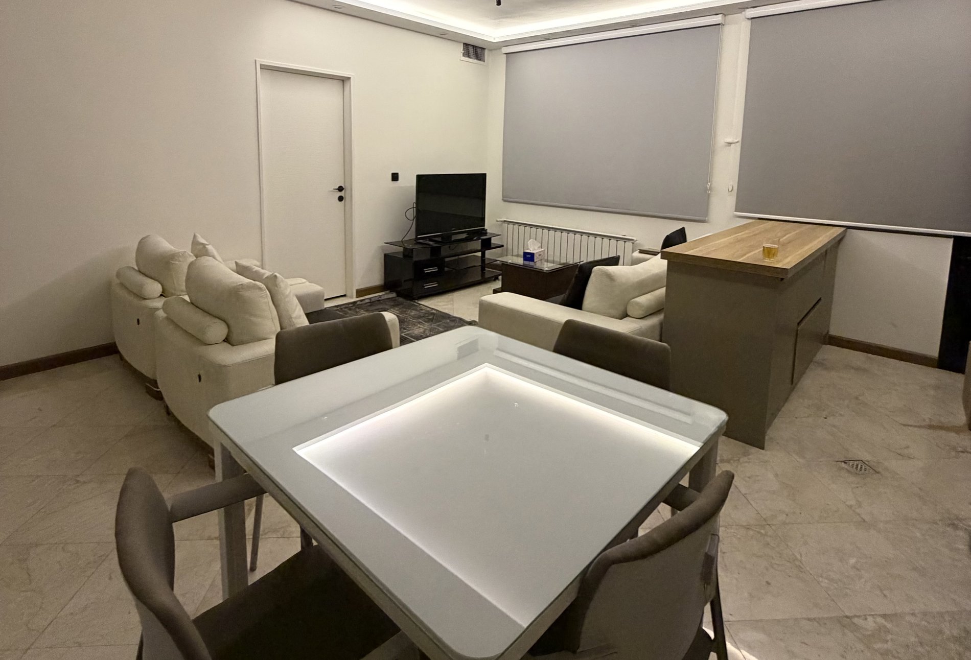 آپارتمان یک خوابه بالین پالاس فردوس غرب