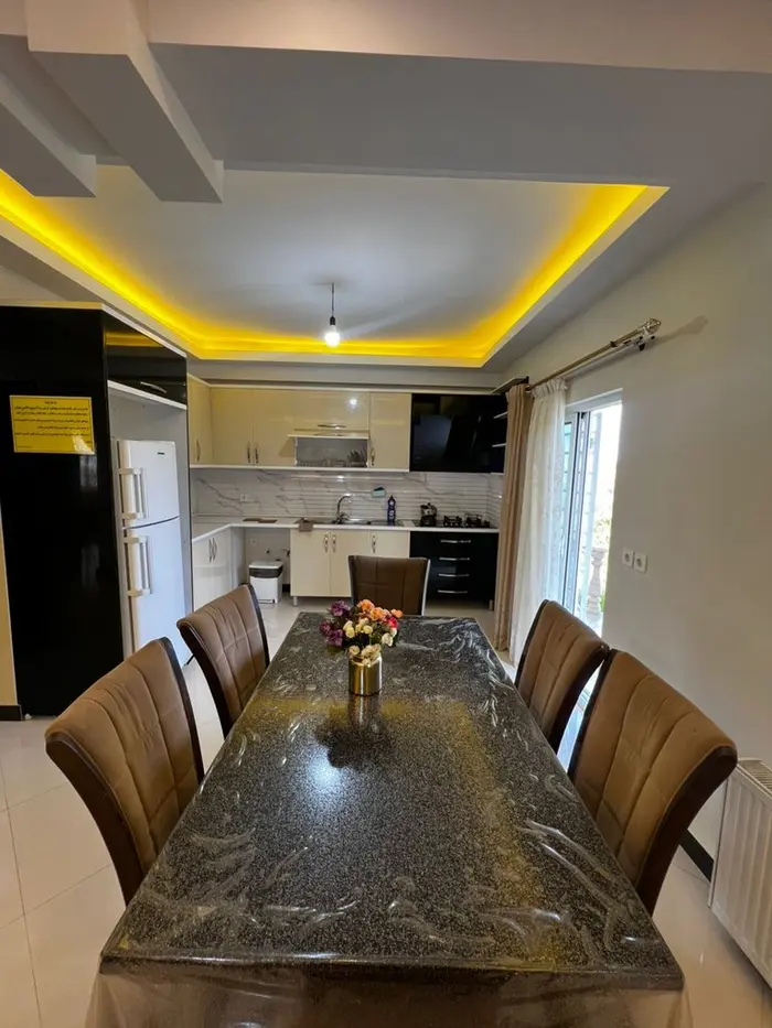 ویلا دوخوابه استخردار آبگرم واحدی