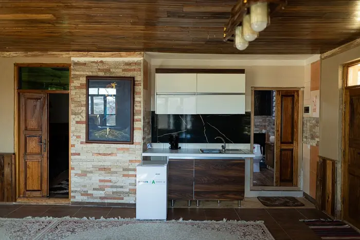 کلبه یک خوابه جنگلی جکوزی دار سی تیکا - واحد ارغوان -   