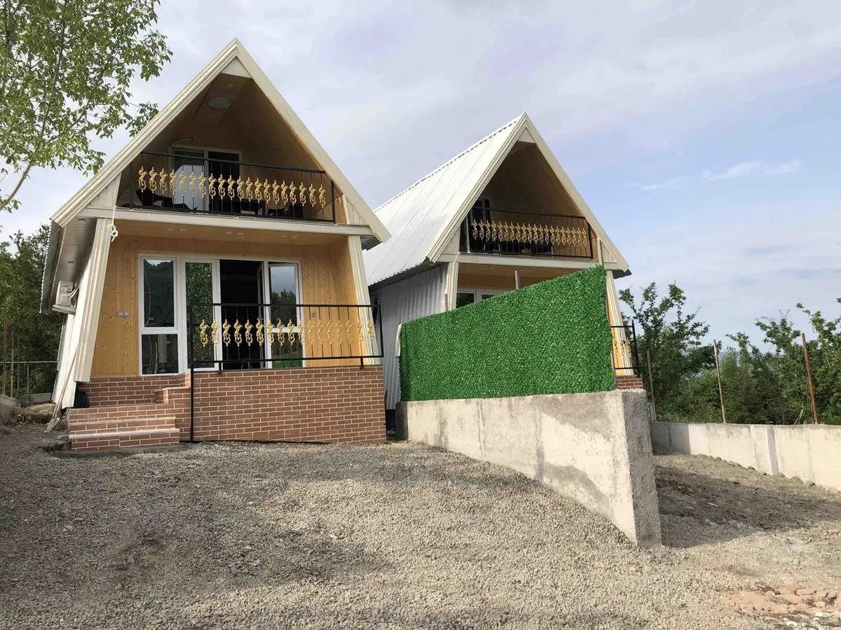 کلبه دوخوابه جنگلی راش 4 -