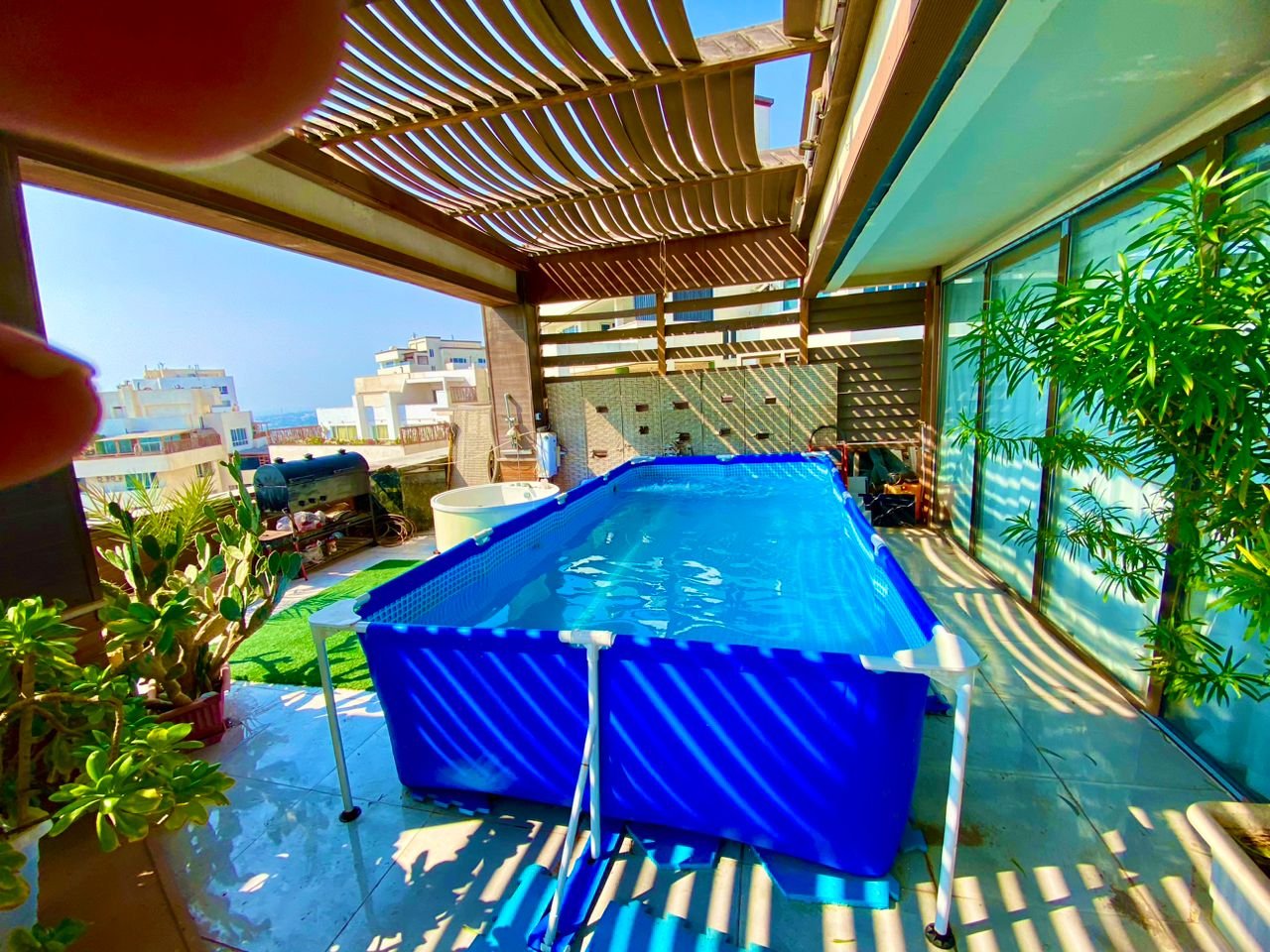 سه خوابه استخردار پنت هاوس سالار -     