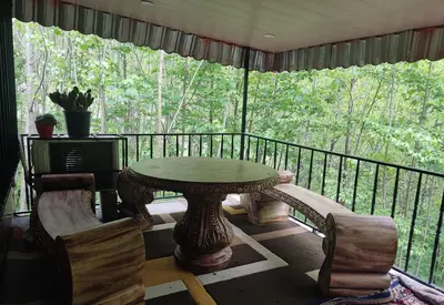 کلبه یک خوابه جنگلی جوارم