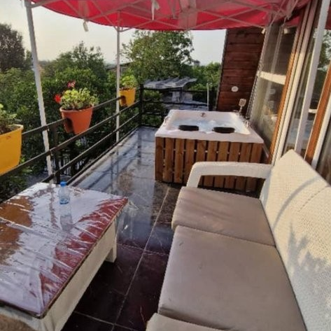 کلبه سه خوابه جکوزی دار شاهکار