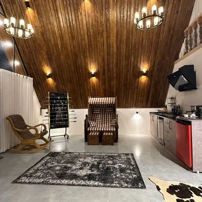 کلبه دوخوابه دوبلکس سوئیسی زرین