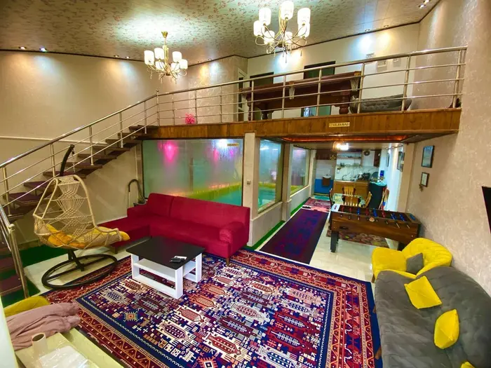 ویلا دوخوابه استخردار زرد -   