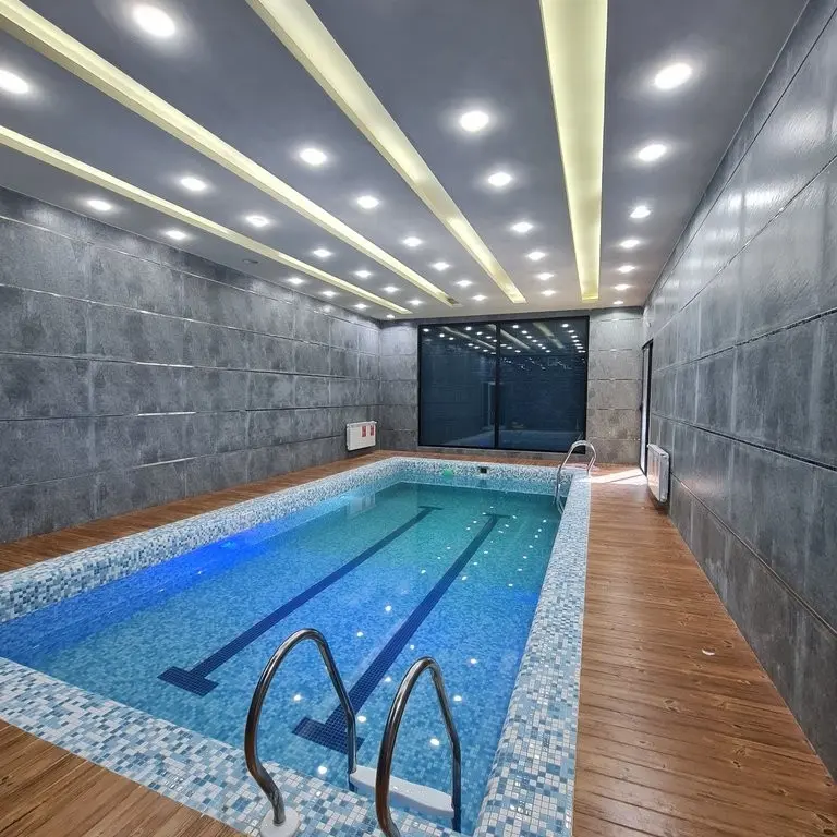 ویلا دوخوابه استخردار آبگرم سوم غربی -   