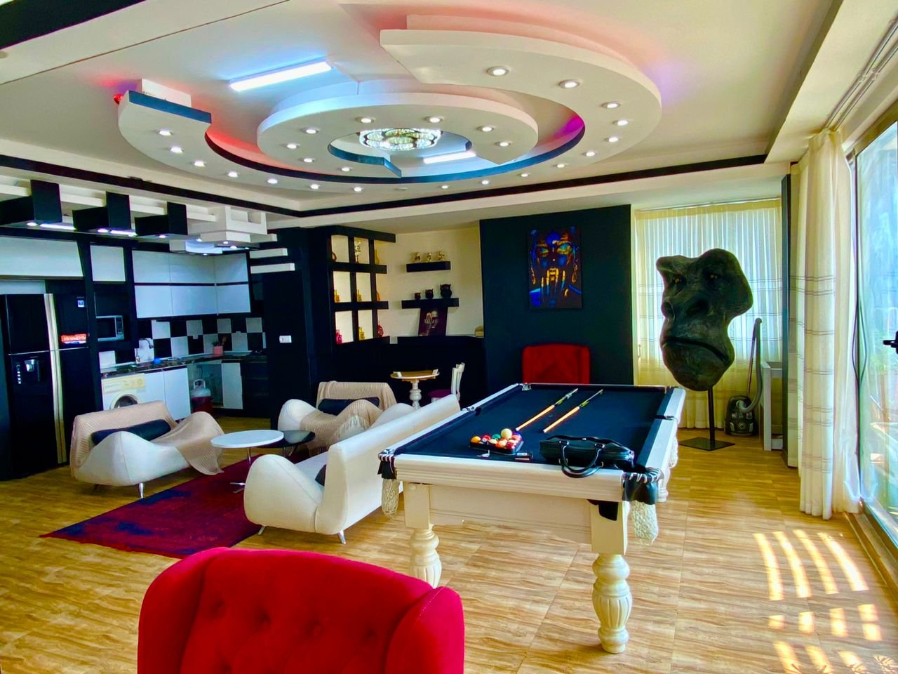 سه خوابه استخردار پنت هاوس سالار -   