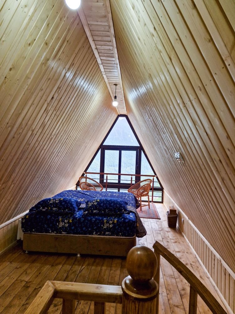 کلبه یک خوابه سوئیسی دوبلکس کوهستان ۲