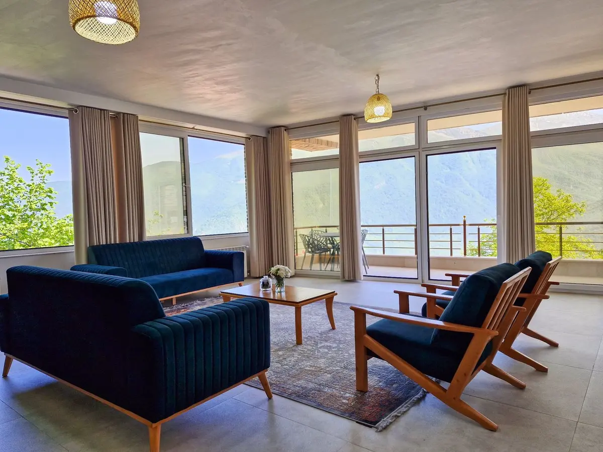 آپارتمان دوخوابه جکوزی دار کوهستان دوهزار ۱ - سالن پذیرایی