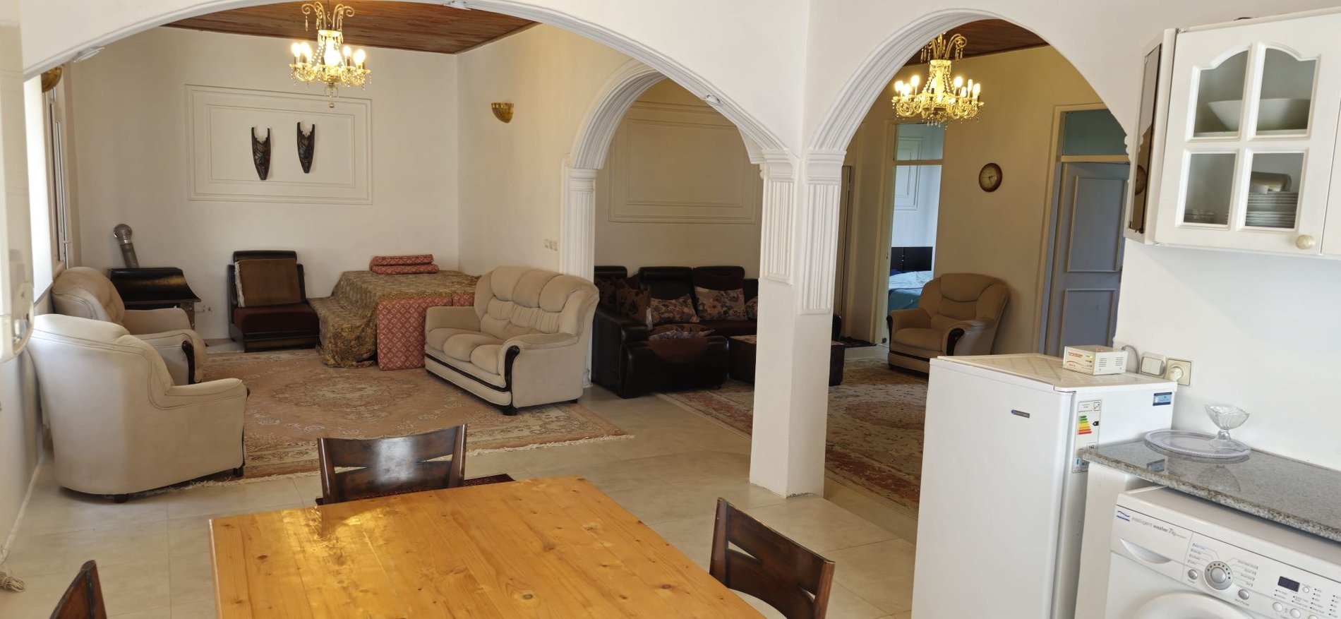 دوخوابه ساحلی استخردار آبگرم گلستان 13