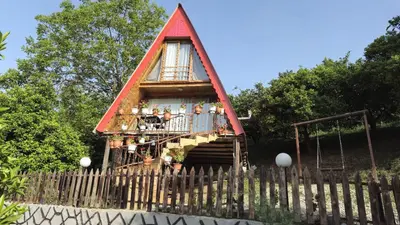 کلبه یک خوابه سوئیسی عمو عزیز