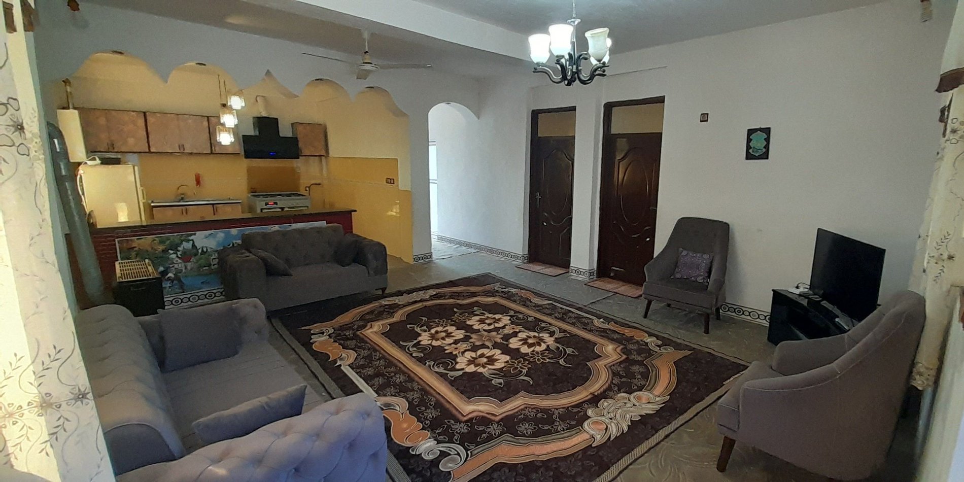 ویلا دوخوابه سیدمحله 2 - سالن پذیرایی