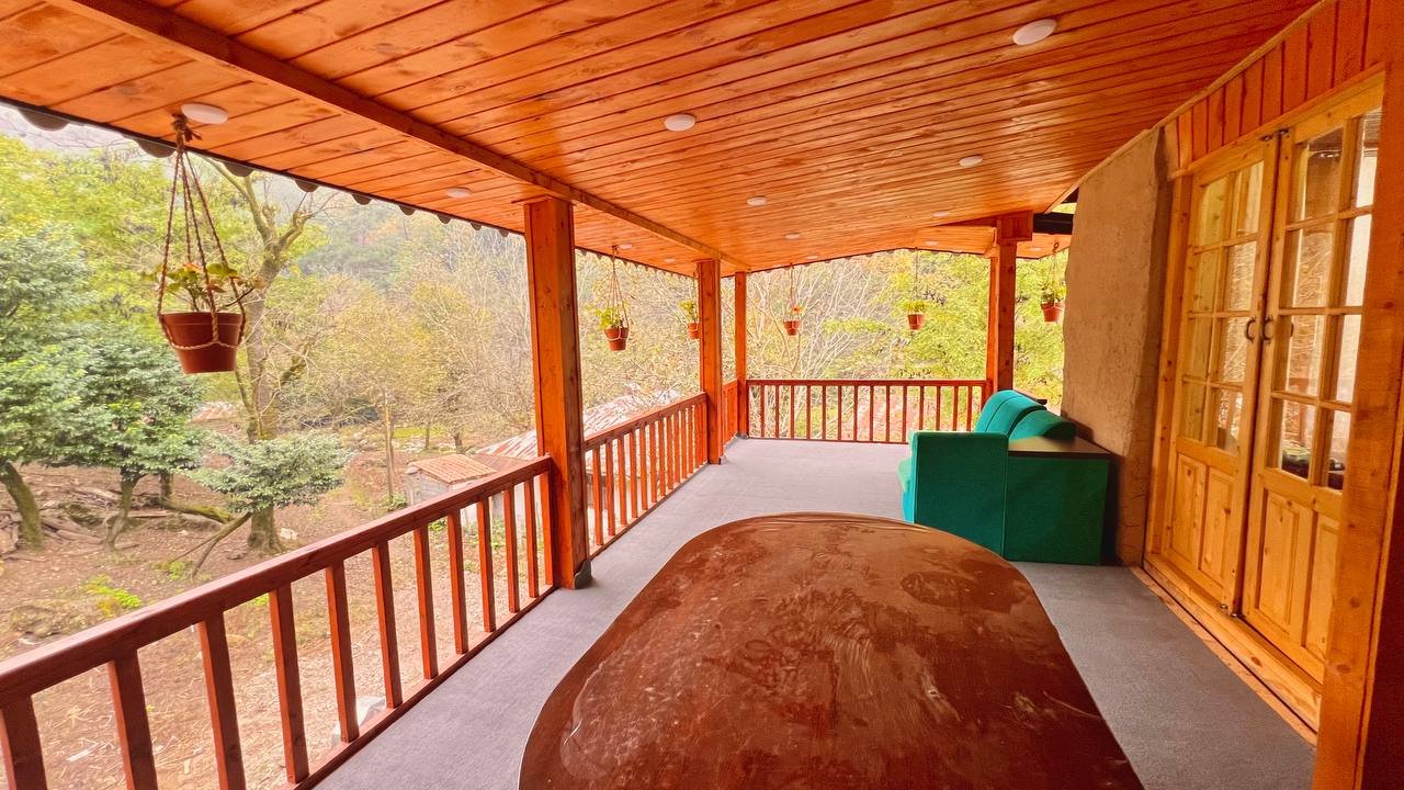 کلبه یک خوابه جنگلی ماسال