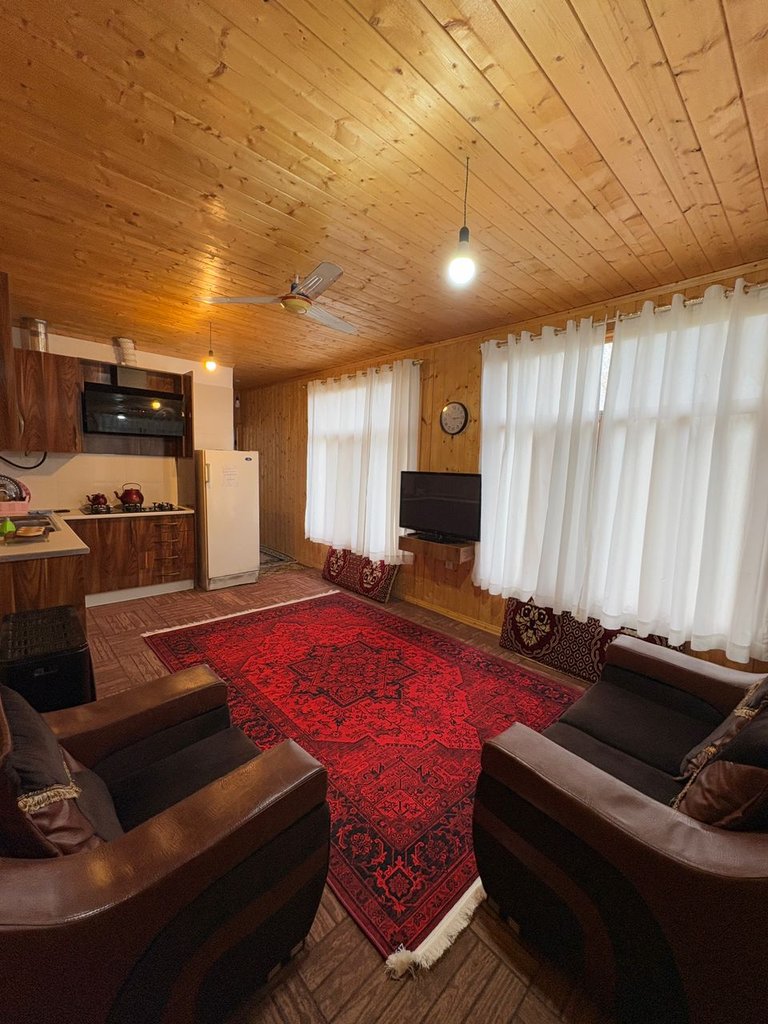 ویلا دوخوابه جنگلی هیراد