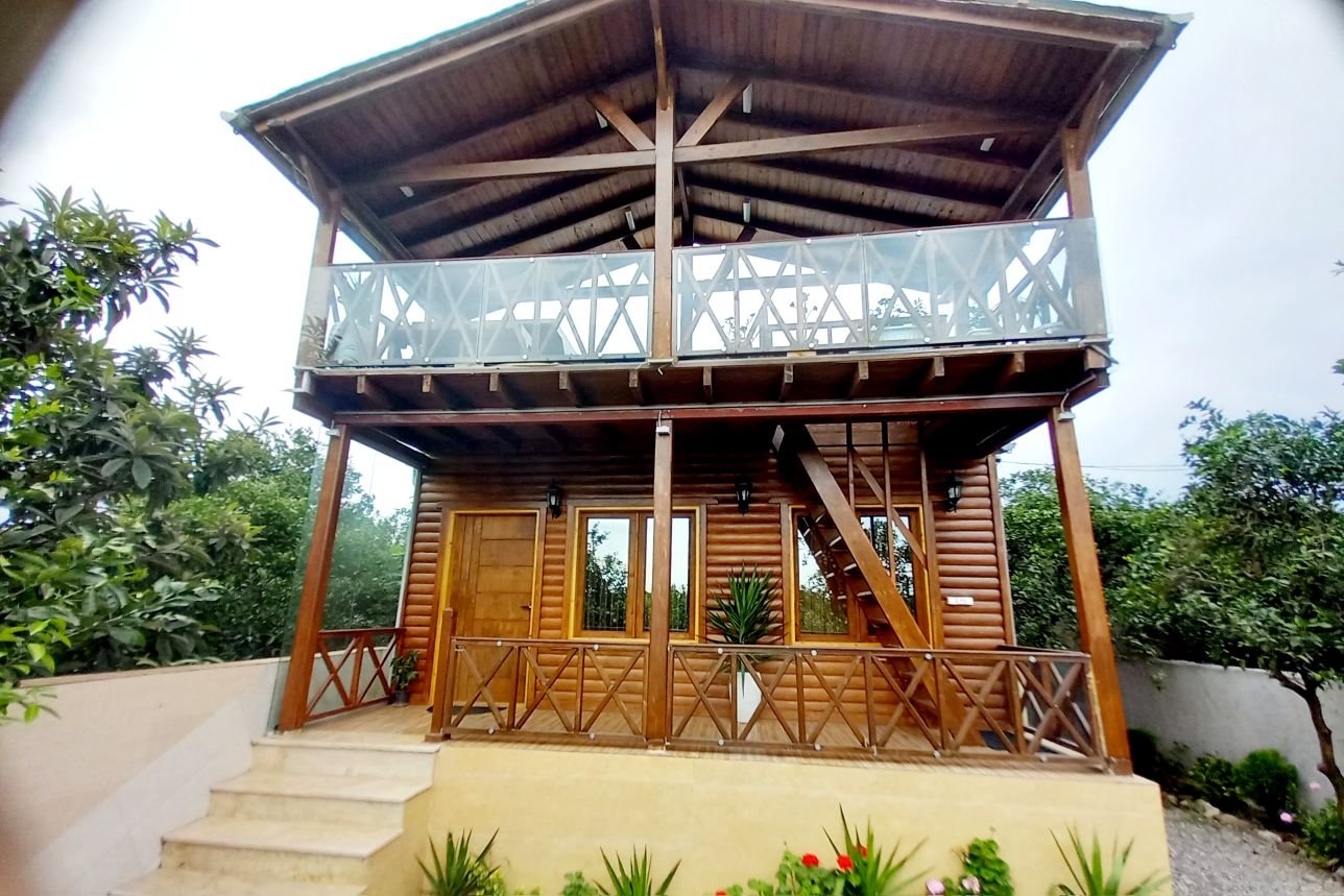 کلبه یک خوابه چوبی آرمان