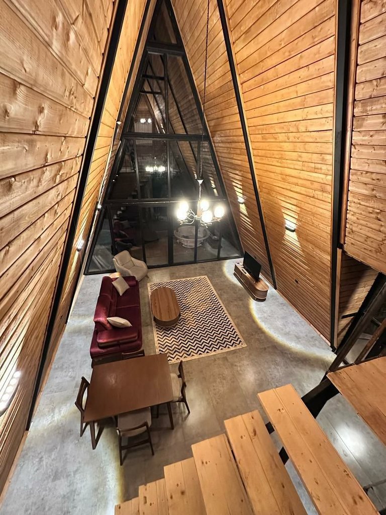 کلبه دوخوابه جکوزی دار جنگل پرتقال