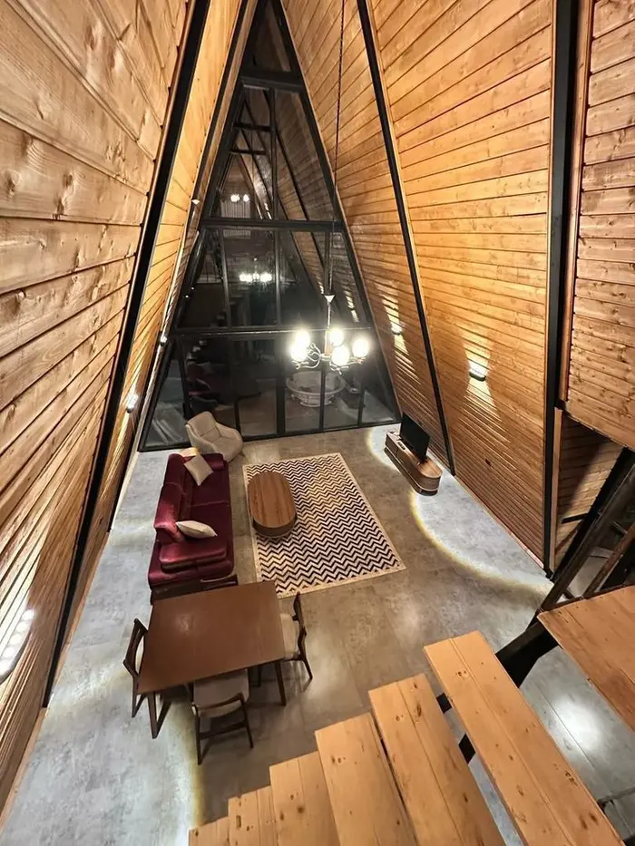 کلبه دوخوابه جکوزی دار جنگل پرتقال