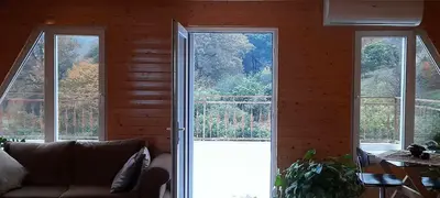 کلبه یک خوابه سوئیسی باغ لفور