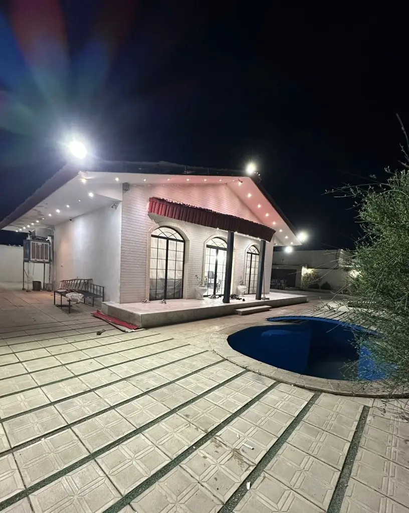 ویلا یک خوابه استخردار اصفهانک