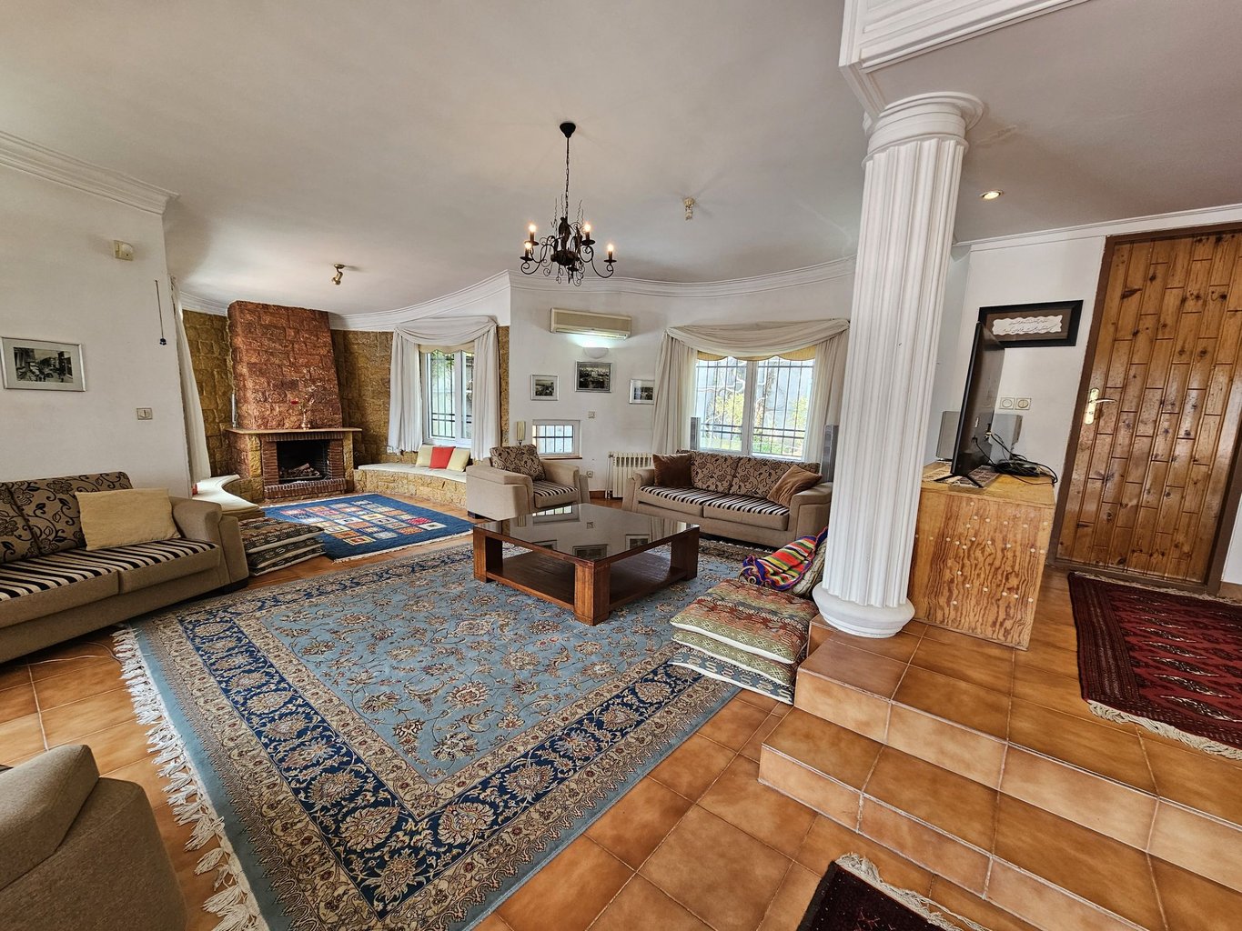 ویلا سه خوابه استخردار آبگرم گردیالو