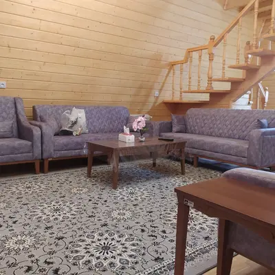 کلبه دوخوابه استخردار آبگرم جنگلی پیرهرات