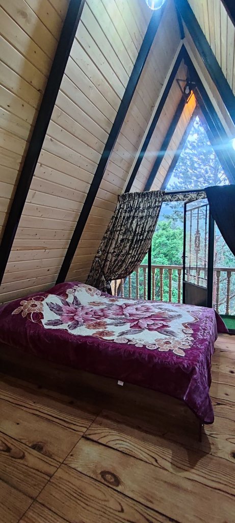 کلبه دوخوابه سوئیسی جکوزی دار نگین