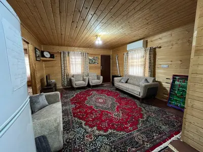 کلبه دوخوابه چوبی بهشت