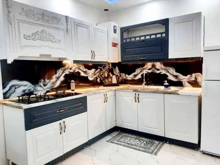 ویلا دوخوابه استخردار آبگرم باغ گندم